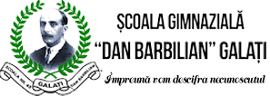 Scoala Gimnaziala Dan Barbilian Galati